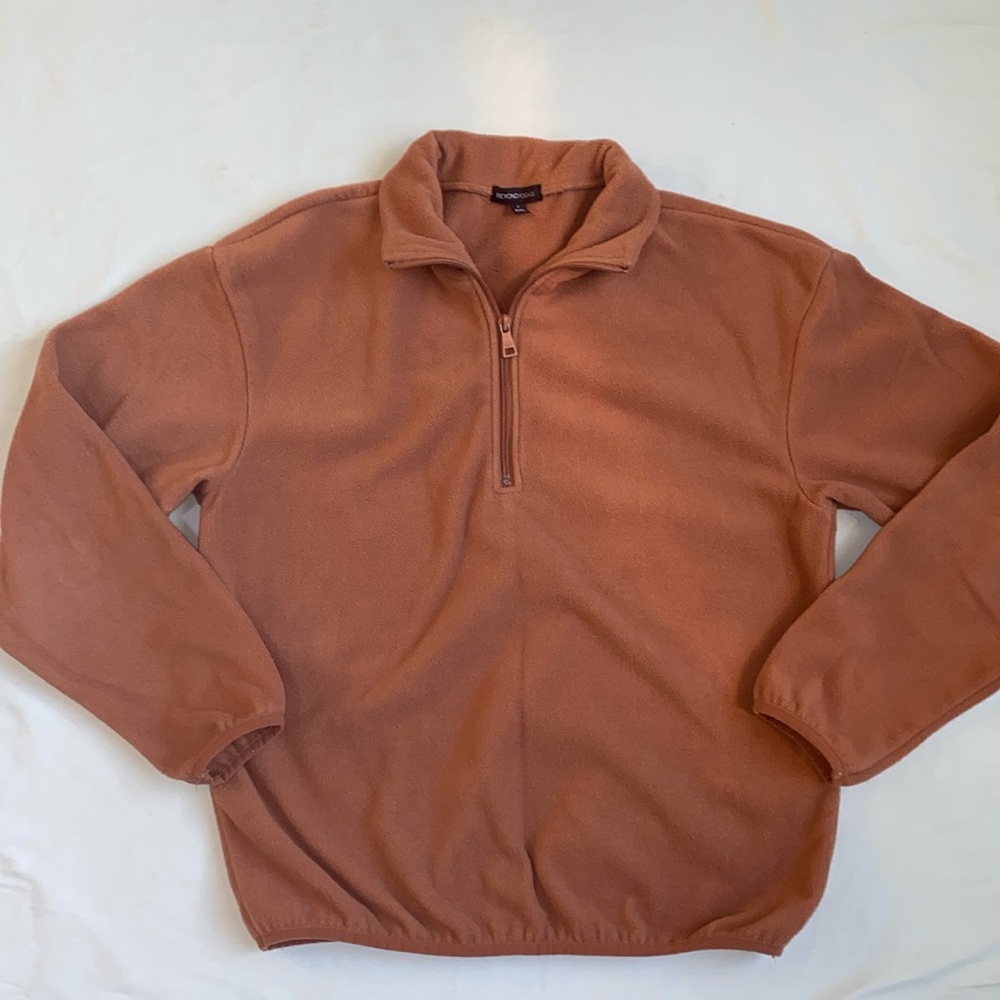 Beyond yoga fleece, quarters zip, S